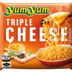 ЮМ ЮМ ИНСТАНТНИ НУДЛИ С ВКУС НА ТРИ СИРЕНА 100 ГР.